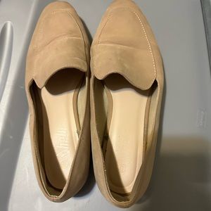 Nude dress flats size 9